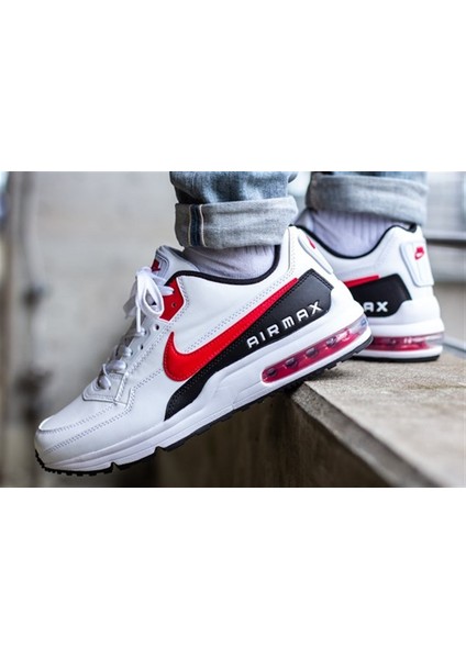Air Max Ltd 3 Beyaz Siyah Kırmızı Koşu Yürüyüş Spor Ayakkabı BV1171-100 V2