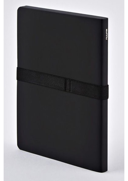 Çizgisiz Siyah Defter Not White Siyah A5 Premium Kağıt 176 Sayfa
