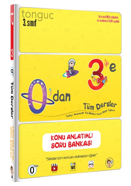 Yayınları 3. Sınıf Konu Anlatımlı-Zoru Bankası-Taktikli Soru-Dikkat Zeka Test Kitabı fiyatları