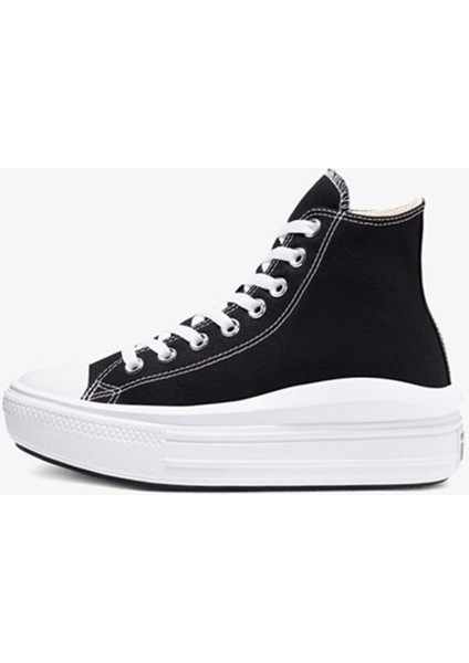 All Star Move Hi Siyah Beyaz Yüksek Taban Spor Ayakkabı 568497C V3 fırsatları
