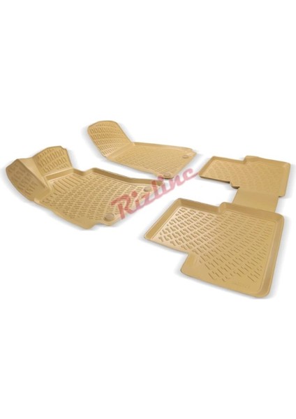 Seat Ateca 3D Bej Havuzlu Paspas