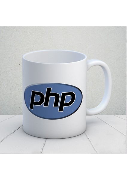 Php Tasarımlı Kupa Bardak