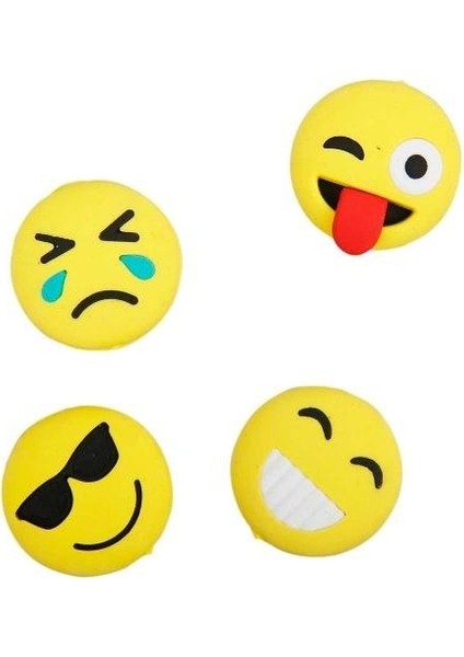 Emoji Silgi - 4 Adet Emoji Şeklinde Silgi