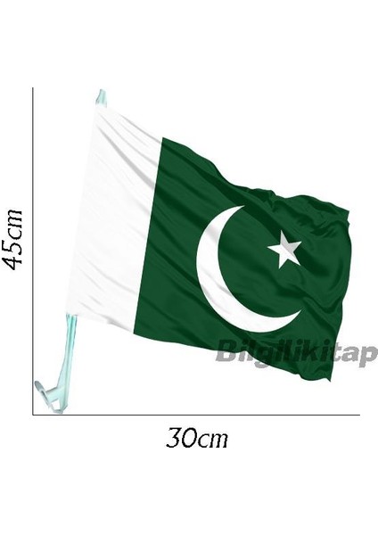 Araba Camı Için Pakistan Bayrağı Konvoy Bayrağı - Araç Camı Flama