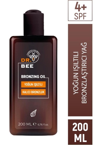 Dr. Bee Yüksek Bronzlaştırıcı Yağ 0 Spf 200 ml