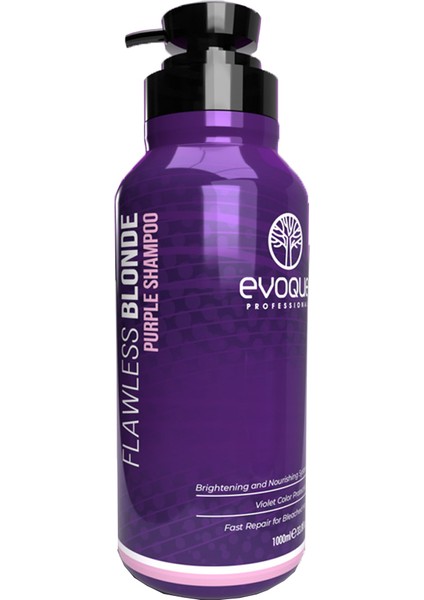 Sarı Platin Gümüş Saçlara Özel Mor Şampuan 1 Lt