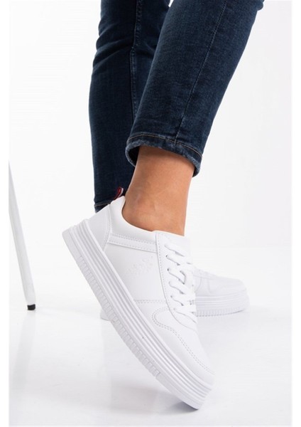 Suri Beyaz Kadın Sneaker Günlük Ayakkabı V20