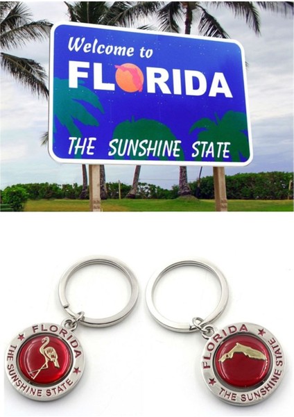 Florida Sunshine State Anahtarlık modelleri
