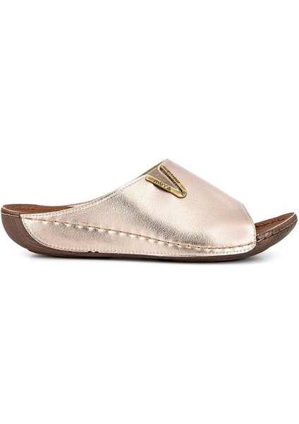 Mena Anatomik Taban Jel Destekli Dört Mevsim Kadın Terlik