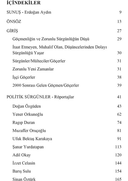 Avrupa’da Sürgün, Mülteci, Göçmen Halleri - Erdal Boyoğlu