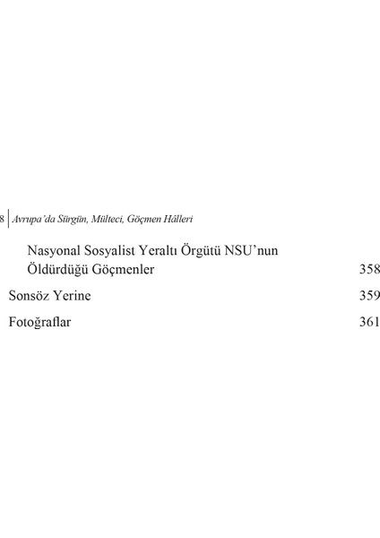 Avrupa’da Sürgün, Mülteci, Göçmen Halleri - Erdal Boyoğlu