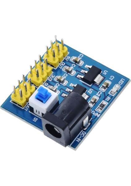 12V Giriş 3.3V - 5V - 12V Çoklu Çıkışlı Regülatör Kartı