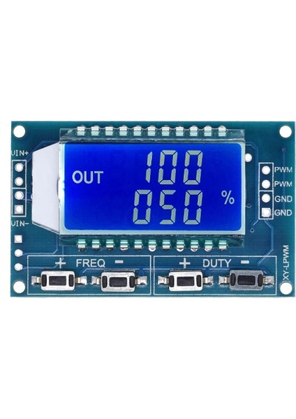 1Hz-150Khz LCD Ekranlı Sinyal Jeneratör Modülü