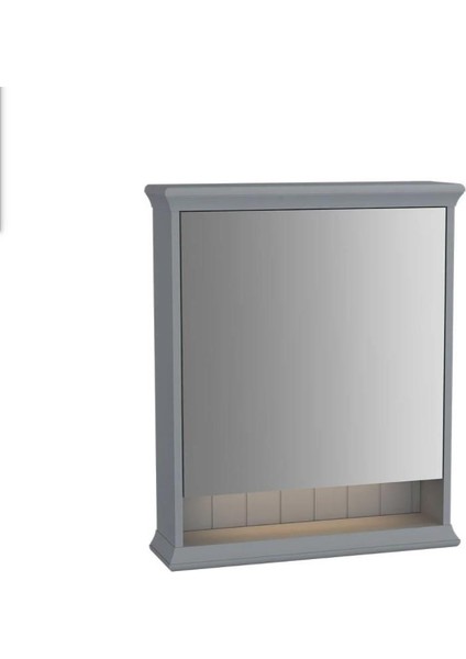 Valarte 65CM Gri Aynalı Üst Modül 62229