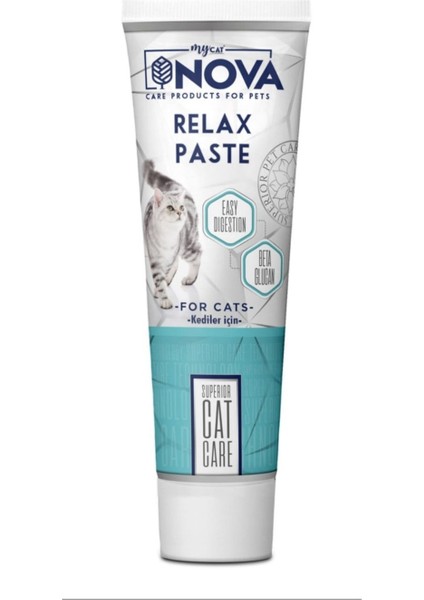 Kediler Için Sindirim Destekleyici Relax Paste 100 gr