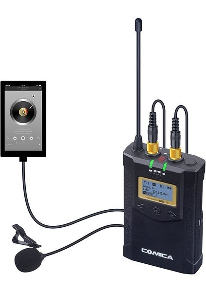 CVM-WM100 Plus Çift Kişilik Yaka Mikrofonu