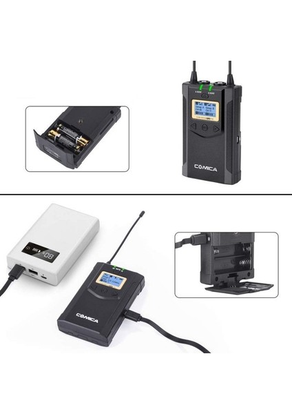 CVM-WM100 Plus Çift Kişilik Yaka Mikrofonu
