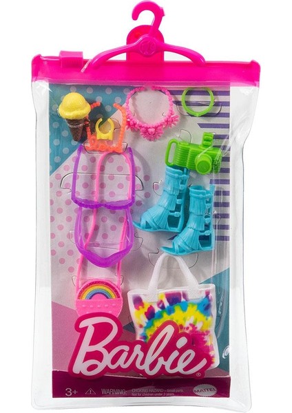 Barbie Moda Akseuarları -Dondurma- GWC28 HBV43 Lisanslı Ürün