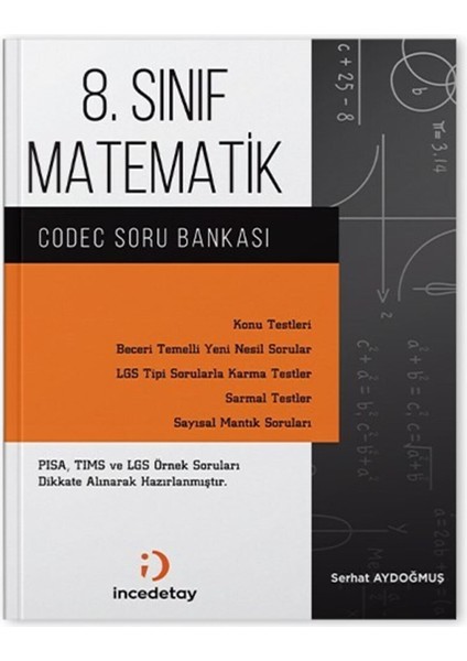 8. Sınıf Matematik Codec Soru Bankası (Ciltli)