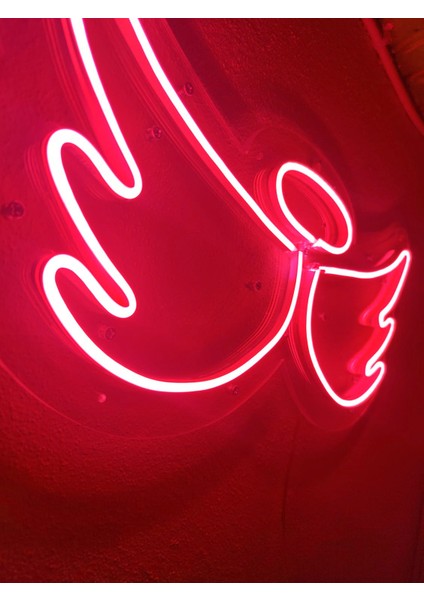 Melek Kanadı Angel Neon Şekiller Işaret Neon LED Dekoratif Duvar Aydınlatması Neon Duvar Yazısı