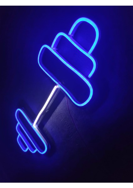 Dumbell Neon Tabela Fitness Neon LED Dekoratif Duvar Aydınlatması Spor Neon Duvar Dekorasyonu fırsatları