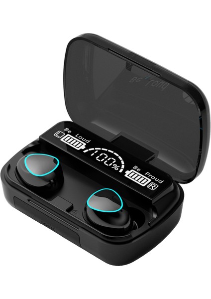 Tws Kablosuz Kulaklık 9d Stereo Kulakiçi Spor Su Geçirmez Bluetooth 5.1 Kulaklık 3500MAH Şarj Kutusu Mikrofonlu Kulaklıklar