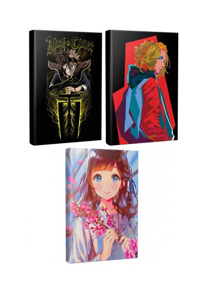 3 Defter Black Clover - Tokyo Revengers - Cherry blossom