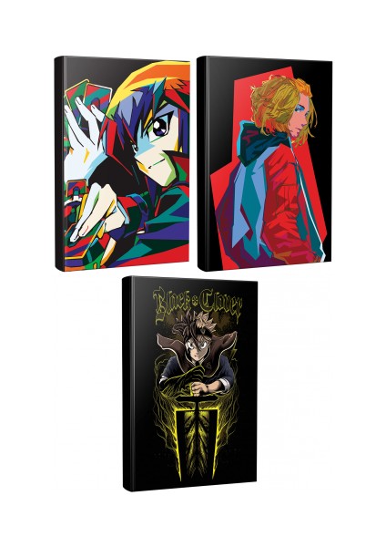 3 Defter Black Clover - Tokyo Revengers - Gambit