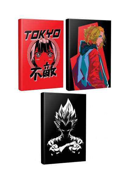 3 Defter Dragon Ball - Tokyo Revengers - Fearless