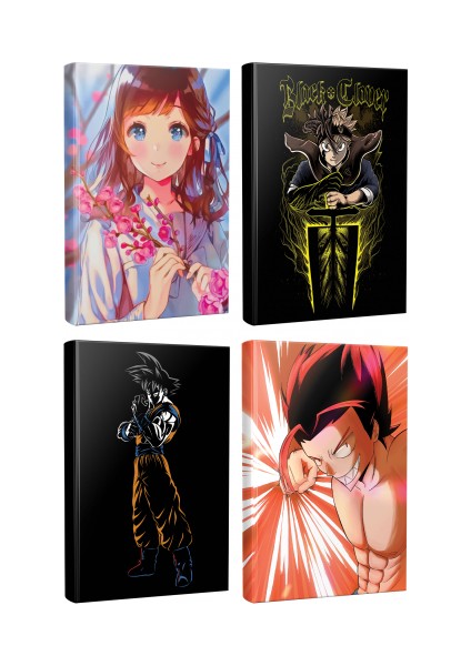 4 Defter Black Clover-Cherry Blossom-Punch-Goku