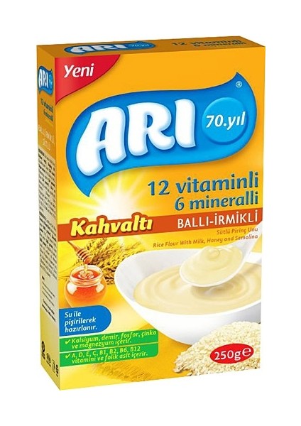Sütlü Ballı Irmikli Kahvaltı 250 gr fiyatları