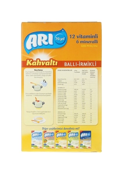 Sütlü Ballı Irmikli Kahvaltı 250 gr modelleri
