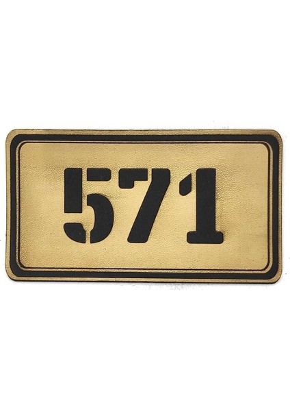 571 Deri Peç- Arma - Patch