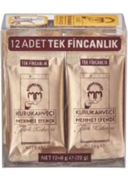 Türk Kahvesi 6 G x 12 Adet