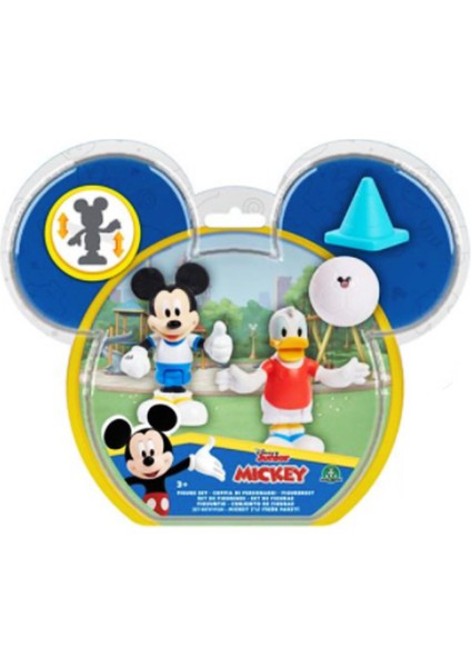 +3 Yaş Mickey 2’li Figür Paketi – Futbol (Giochi Preziosi)