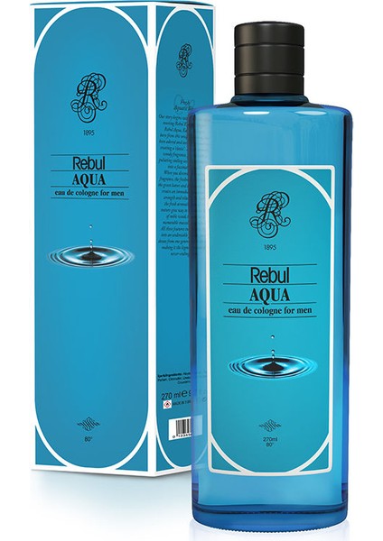 Rebul Kolonya 270 ml Aqua