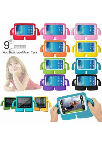 Apple iPad Mini 2021 (6.nesil) Uyumlu Ibuy Standlı Fuchsia Yumuşak Eğlenceli Çocuk Tablet Kılıfı fırsatları