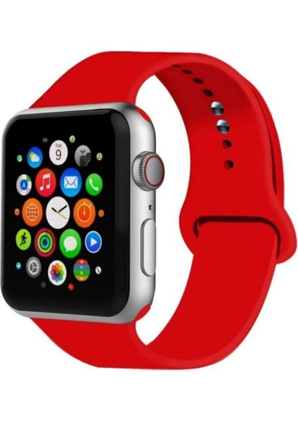 Forsis Apple Watch Uyumlu Kordon-S/m 38-40 FORSIS021 Kırmızı