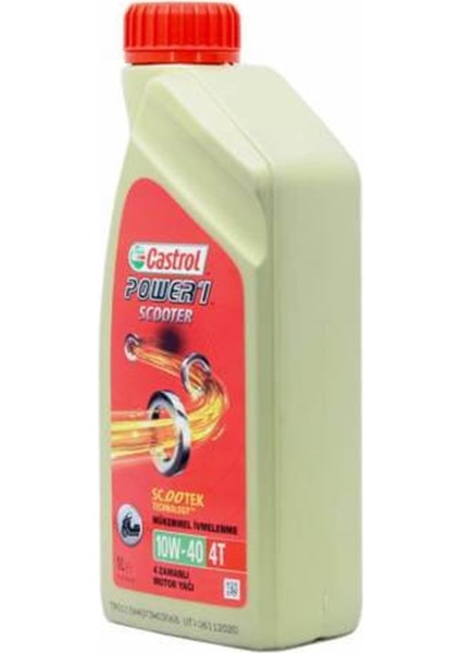 Power1 Scooter 10W-40 4t Yağı 1litre fiyatları