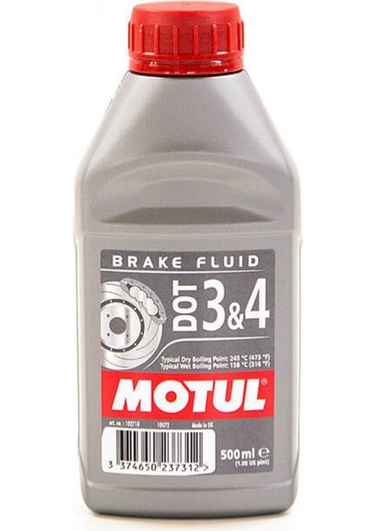 Dot3 Dot4 500 ml Fren Hidrolik Sıvısı