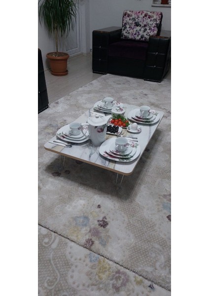Yeni Model Dikdörtgen Yer Sofrası 60 x 110 cm