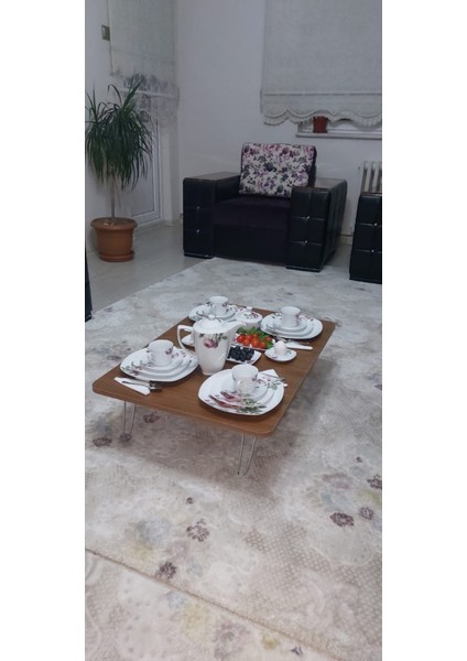 Yeni Model Dikdörtgen Yer Sofrası 60 x 110 cm