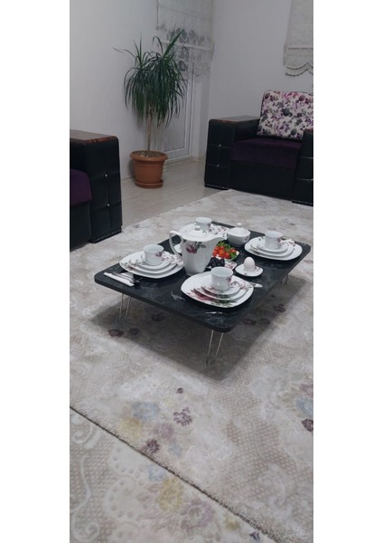 Yeni Model Dikdörtgen Yer Sofrası 70 x 120 cm