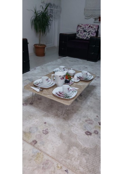 Yeni Model Dikdörtgen Yer Sofrası 70 x 120 cm