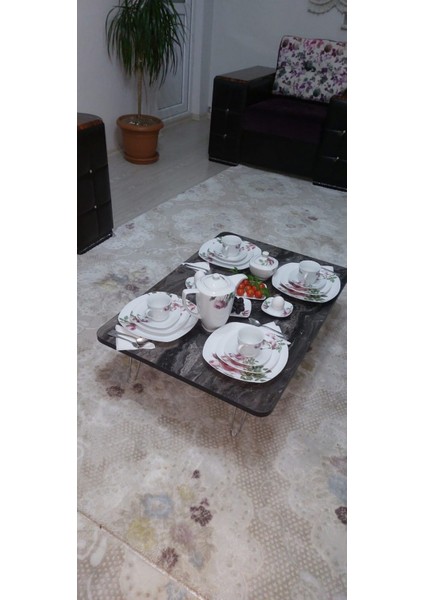 Yeni Model Dikdörtgen Yer Sofrası 70 x 120 cm