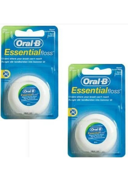 Essential Floss Diş Ipi 50 M X 2 Adet