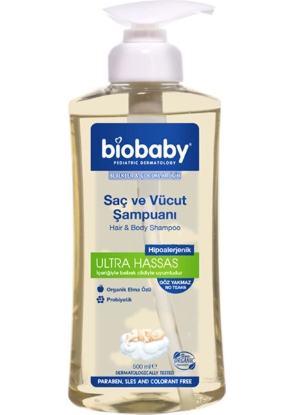 Saç ve Vücut ŞAMPUANI-500 ml