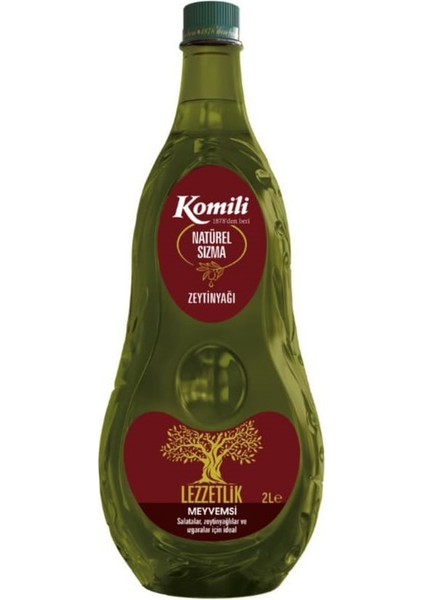 Naturel Sızma Zeytinyağı Meyvemsi Lezzet 2 Lt.