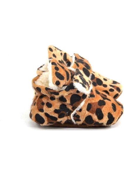 Leoparlı Bebek Ayakkabısı