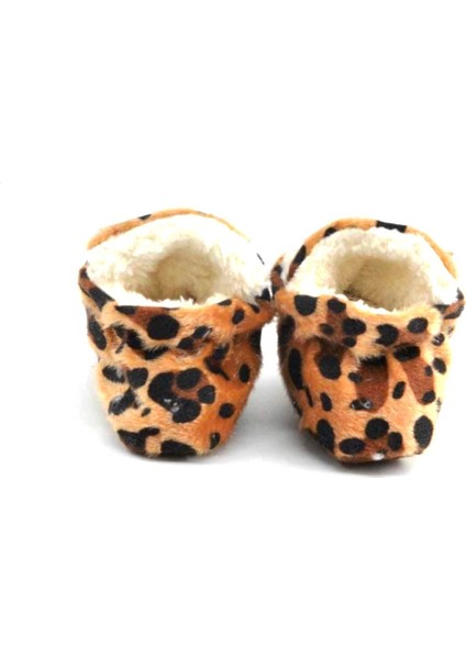 Leoparlı Bebek Ayakkabısı